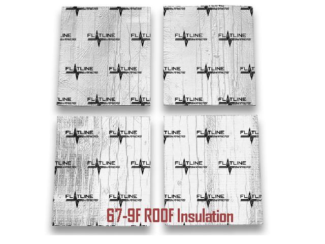 Insulation: Roof Inner - 67-69 Camaro Firebird
